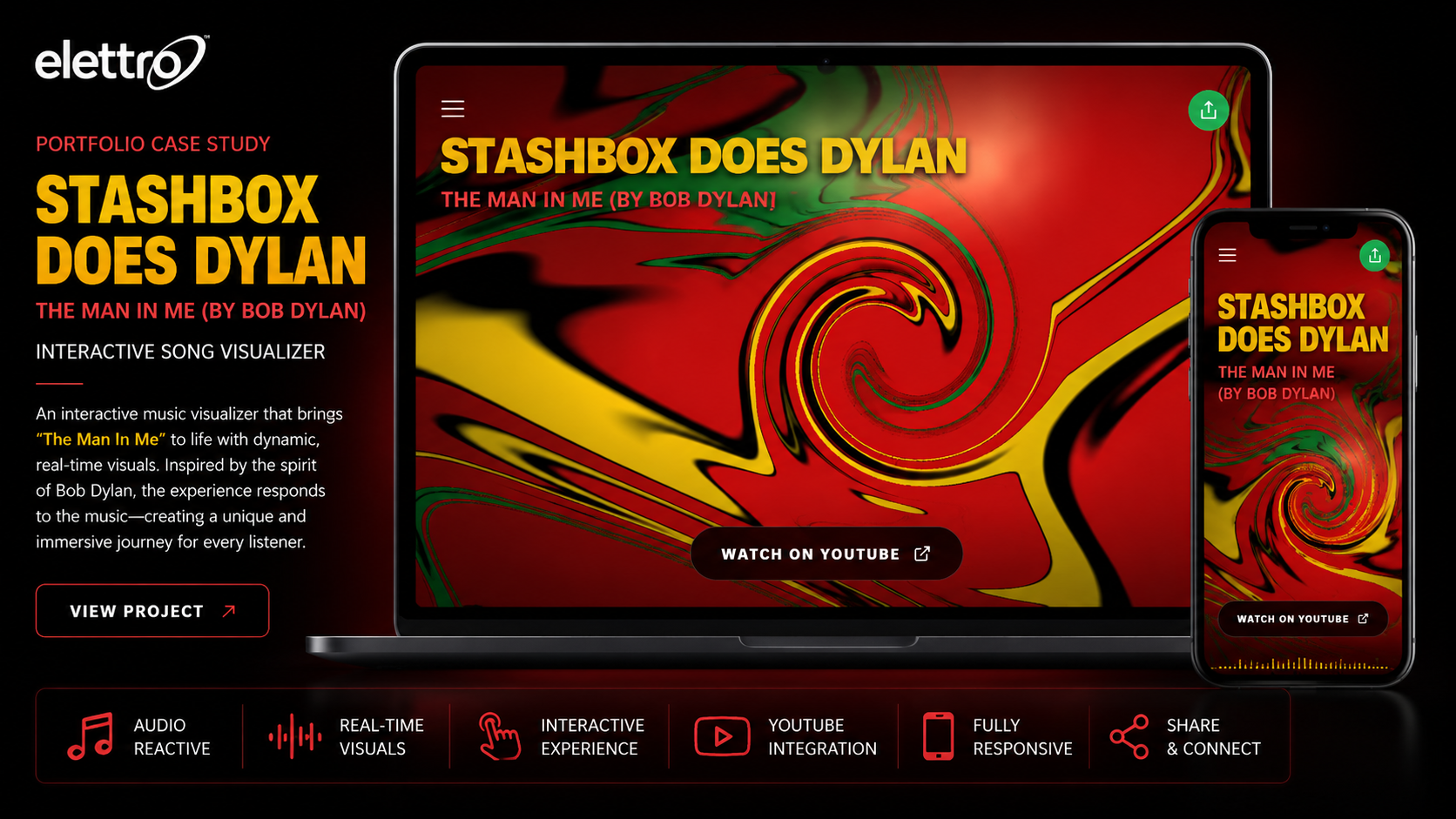 The Man in Me Visualizer — alternate view