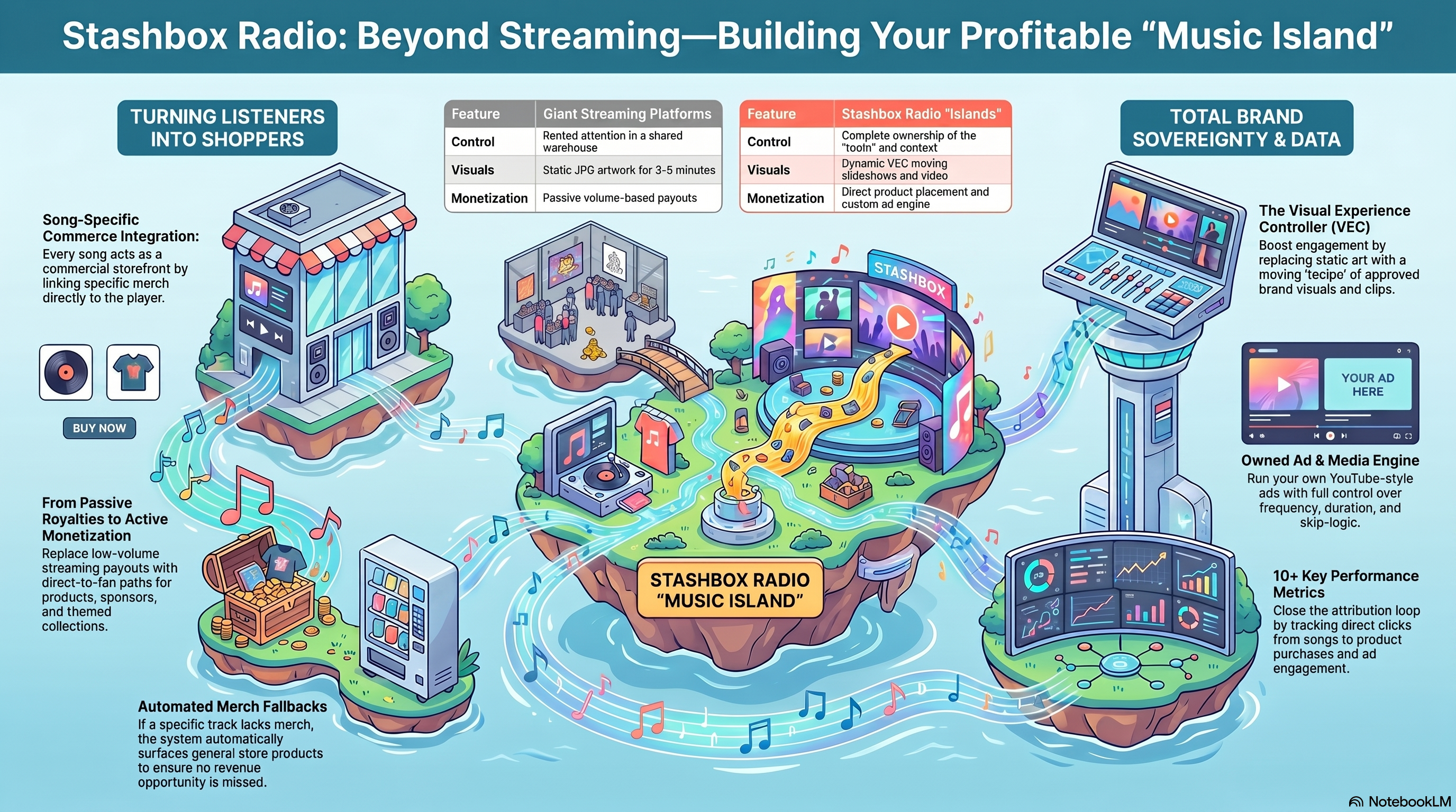 Building Profitable Music Islands